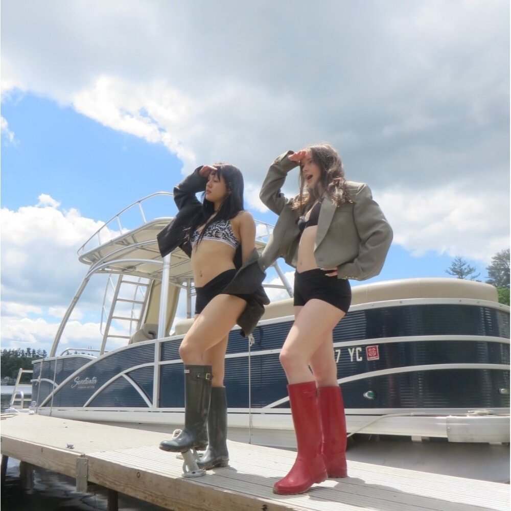 Cropped Vintage Oversized Austin Reed Blazer Light Taupe One Size Upcycled